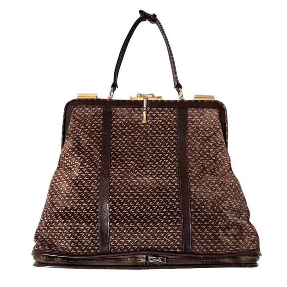 Lexiapel Vintage Tote Bag ERCOLE D’ORO OSCAR INTERNAZIONALE in Brown - Picture 1 of 14